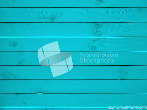 Image of Turquoise Color Big Wooden Board