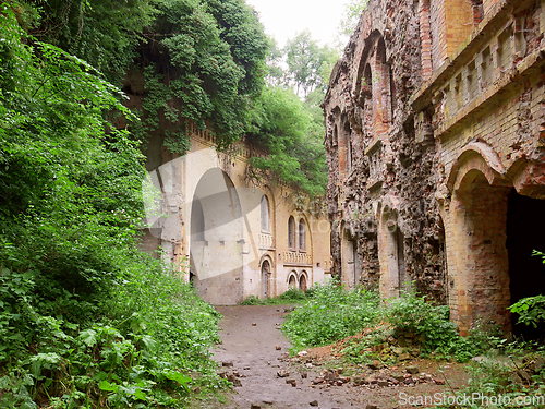 Image of Part of unique abandoned big military fortification in Rivne reg