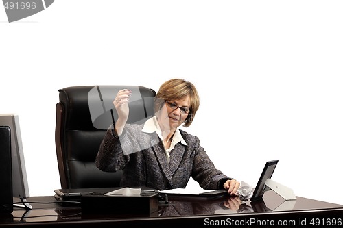 Image of Woman Executive- showing frustration