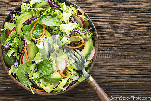 Image of Lettuce salad mix