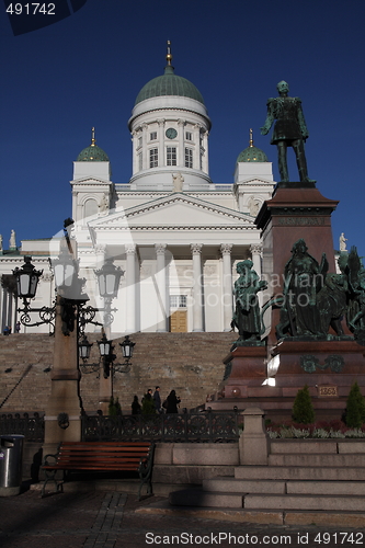 Image of Helsinki cathedral, Finland