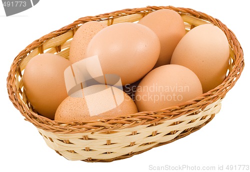 Image of Basket of Eggs