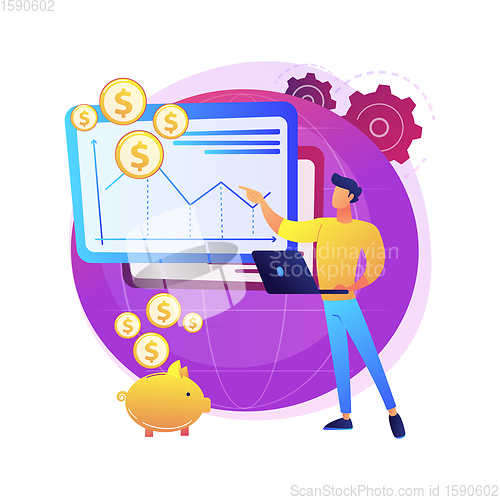 Image of Business idea vector concept metaphor