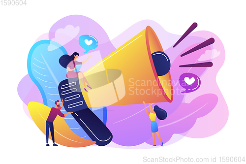 Image of concept vector illustration.