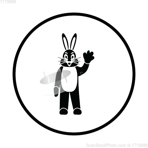 Image of Hare puppet doll icon