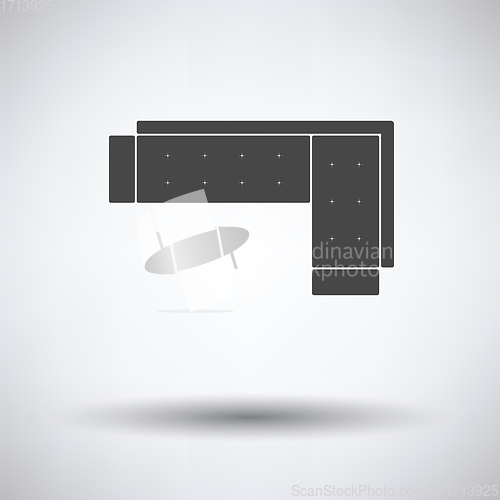 Image of Corner sofa icon