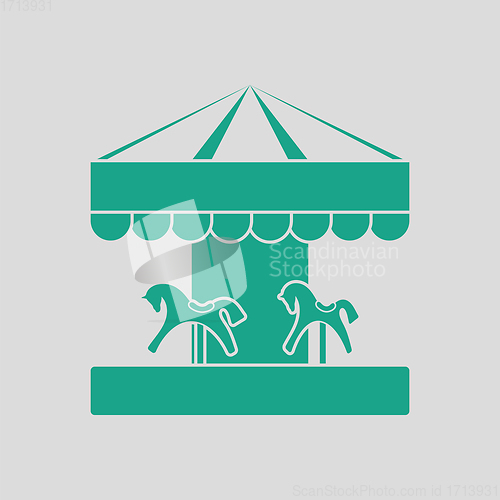 Image of Children horse carousel icon