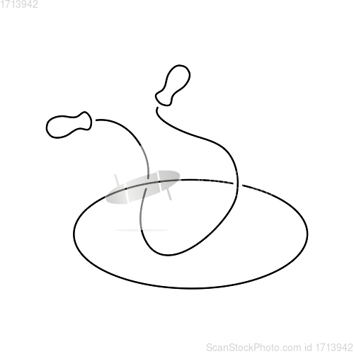 Image of Icon of Jump rope and hoop 