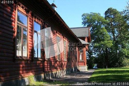Image of Old wood building