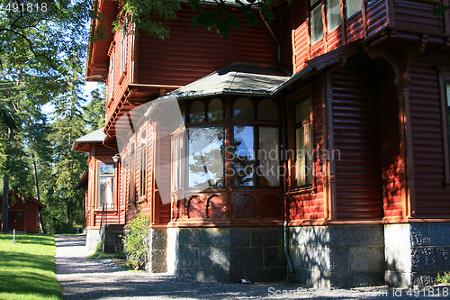 Image of Old wood building