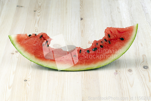 Image of bite watermelon