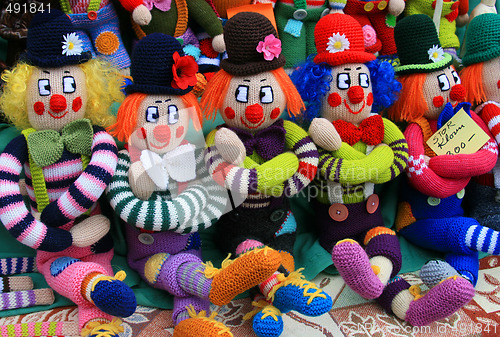 Image of Puppet clowns
