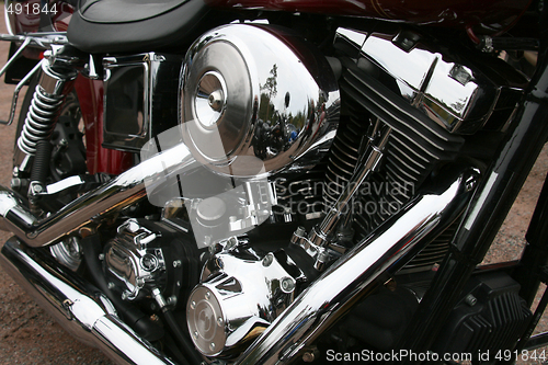 Image of Motorcykle engine