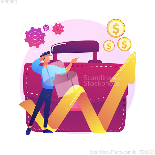 Image of Business opportunity vector concept metaphor