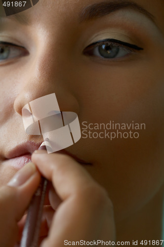 Image of lips make-up