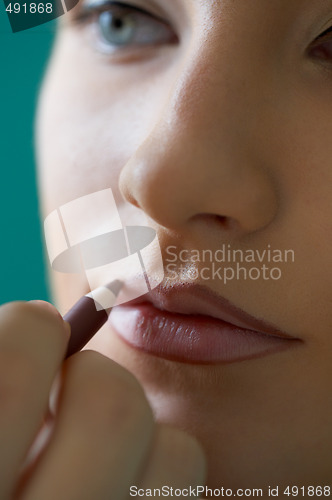 Image of lips make-up