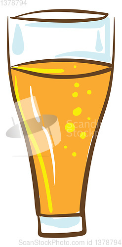 Image of Image of beer sketch, vector or color illustration.