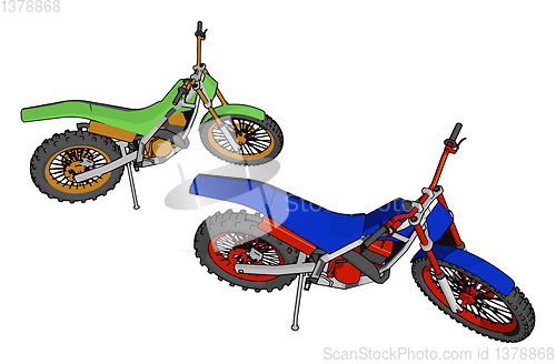 Image of A transport vehicle Picture vector or color illustration