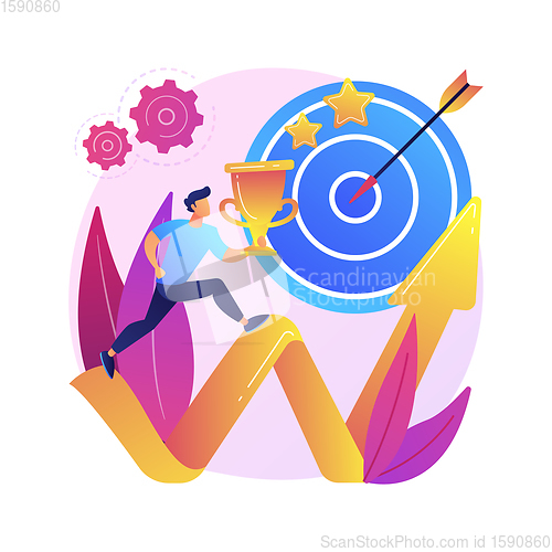 Image of Personal motivation vector concept metaphor