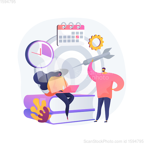 Image of Discipline abstract concept vector illustration.