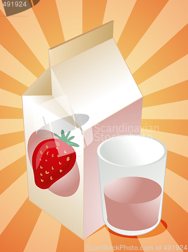 Image of Strawberry milk