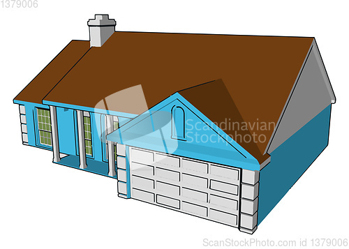 Image of House a third important need vector or color illustration