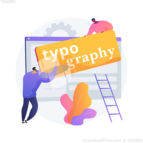 Image of Typography abstract concept vector illustration.