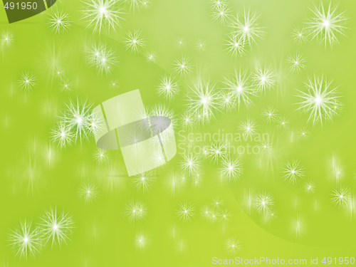 Image of Falling snowflakes