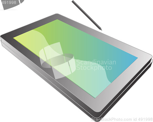 Image of Tablet pc notebook