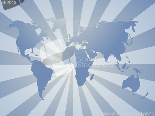 Image of World map
