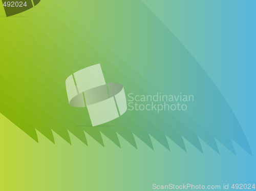 Image of Wavy glowing colors