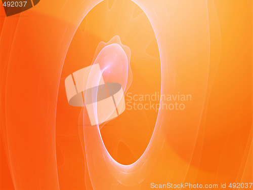Image of Wavy glowing colors