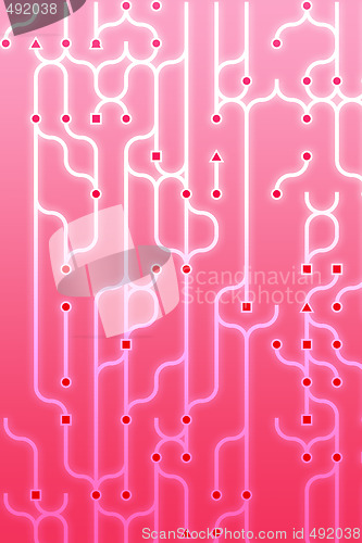 Image of Abstract circuitry