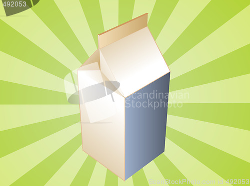 Image of Milk carton container