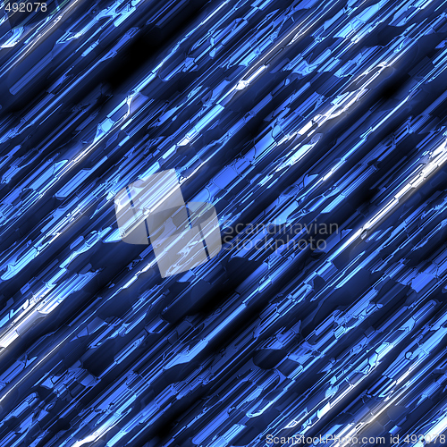 Image of High tech crystalline background