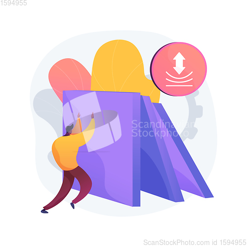 Image of Resilience abstract concept vector illustration.