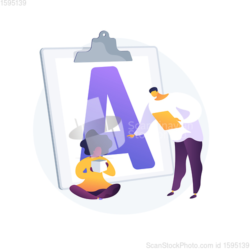 Image of Developmental Screening abstract concept vector illustration.