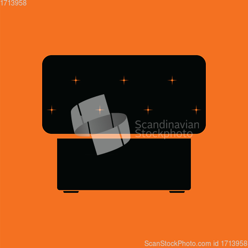 Image of Bedroom pouf icon