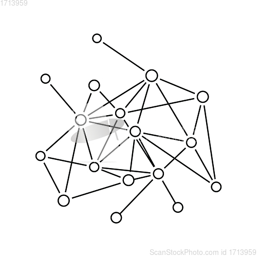 Image of Connection net icon