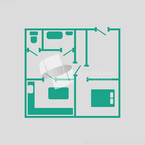 Image of Icon of apartment plan