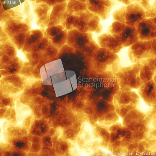 Image of Fiery explosion