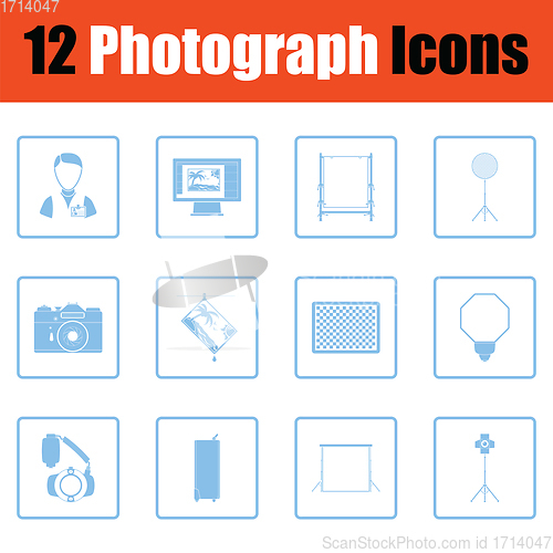 Image of Photography icon set