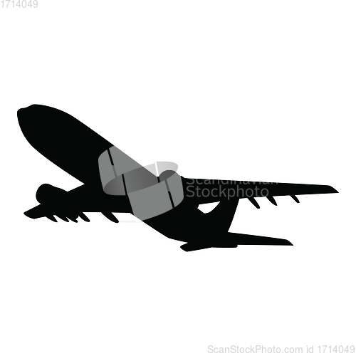 Image of Airplane silhouette