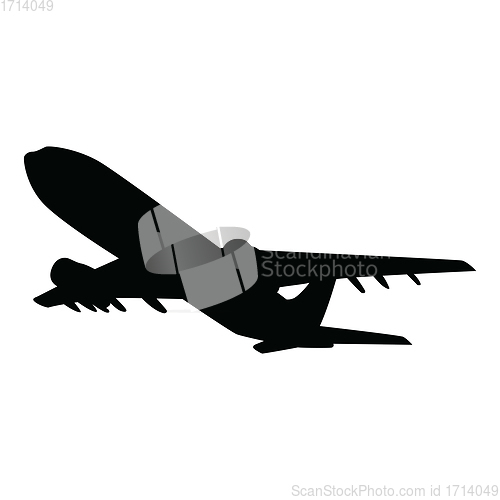 Image of Airplane silhouette