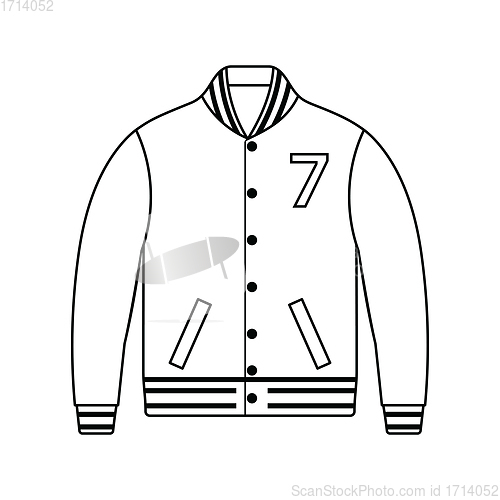 Image of Baseball jacket icon