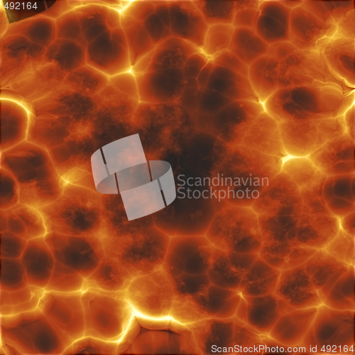 Image of Fiery explosion