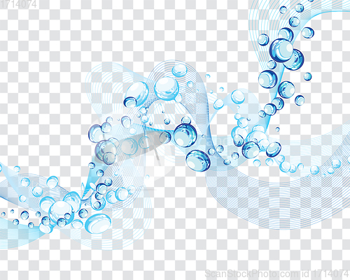 Image of Abstract water background