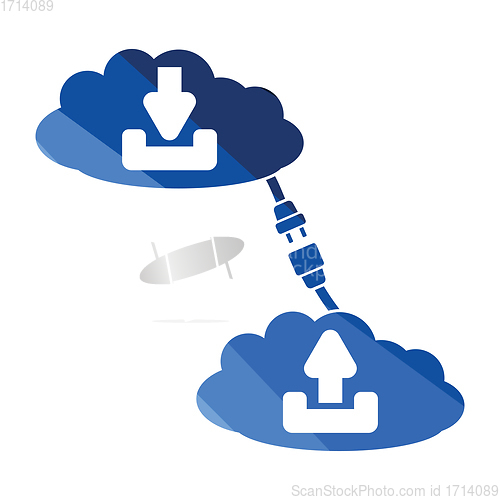 Image of Cloud connection icon