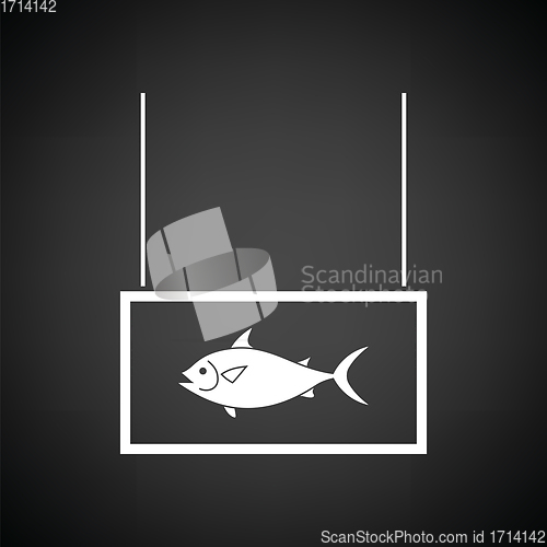 Image of Fish market department icon