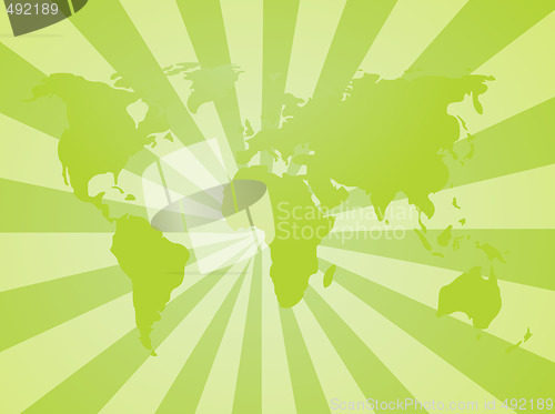 Image of World map